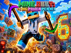 Gra Mine Obby: +1 Dig Power per Hit
