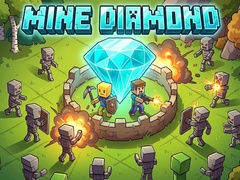 Gra Mine diamond
