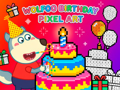 Gra Wolfoo Birthday Pixel Art
