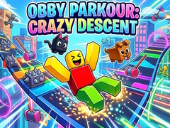 Gra Obby Parkour: Crazy Descent