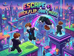 Gra Escape +1 Back Flip: Obby Mode