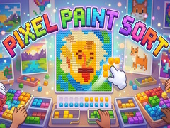 Gra Pixel Paint Sort