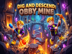 Gra Dig and Descend: Obby Mine