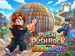 Gra Push Rock For Brainrots