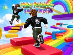 Gra Obby Rainbow Parkour Two Player