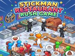 Gra Stickman Restaurant Rush Game