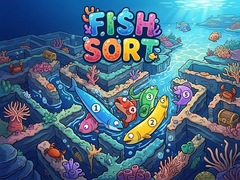 Gra Fish Sort