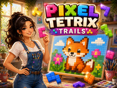 Gra Pixel Tetrix Trails