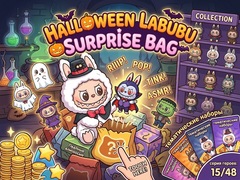 Gra Halloween Labubu Surprise Bag