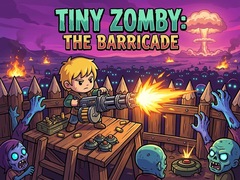 Gra Tiny Zomby: The Barricade