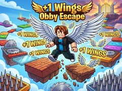 Gra +1 Wings Obby Escape