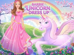 Gra Barbie unicorn dress up