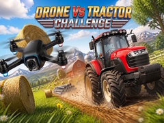 Gra Drone vs Tractor Challenge