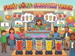 Gra Fruit Sort: Smoothie Truck
