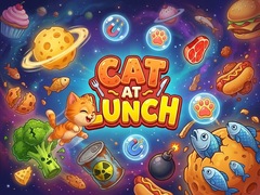 Gra Cat at Lunch