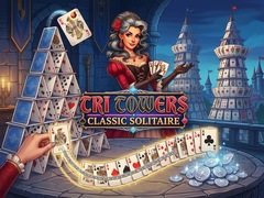 Gra Tri Towers Classic Solitaire