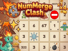 Gra NumMerge Clash