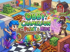 Gra Obby: Chameleon - Paint & Hide