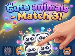 Gra Cute animals - Match 3!