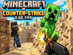 Gra Minecraft Counter Strike: 2.5D FPS