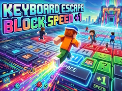 Gra Keyboard Escape Block Speed +1