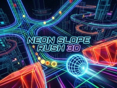 Gra Neon Slope Rush 3D