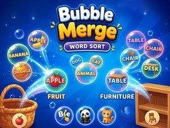 Gra Bubble Merge: Word Sort