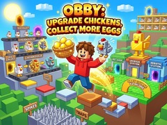 Gra Obby: Upgrade Chickens, Collect More Eggs