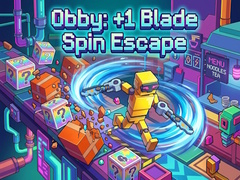 Gra Obby: +1 Blade Spin Escape