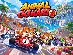 Gra Animals Go Kart 2
