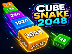 Gra Cube Snake 2048