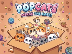 Gra PopCats: Merge the cats!