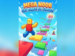Gra Mega Noob Sky Obby: 50 Stages