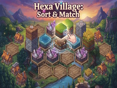 Gra Hexa Village: Sort & Match