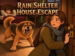 Gra Rain Shelter House Escape