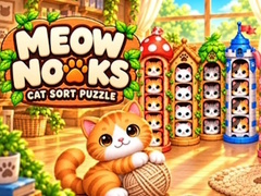 Gra Meow Nooks: Cat Sort Puzzle