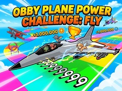 Gra Obby Plane Power Challenge: Fly