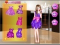 Gra Fashion Purple Dress