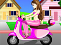 Gra Motorbike Girl Dress Up