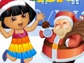 Gra Dora with Santa Dressup