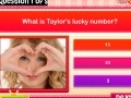 Gra Quiz - Do you know Taylor Swift?