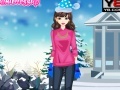 Gra Cute Winter Girly Dressup