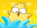 Gra Huehner wasser - Bathing chicks