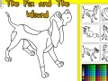 Gra The Fox And The Wound Online Coloring Game