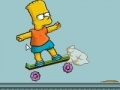 Gra Bart on skate