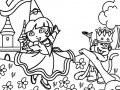 Gra Dora The Explorer Online Coloring Game