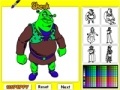 Gra Sherk Online Coloring