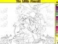 Gra The Little Mermaid 1 Online Coloring Game