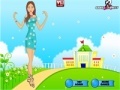 Gra Wonderful Spring Girl Dress Up
