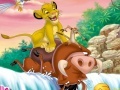 Gra Lion King Hidden Letters